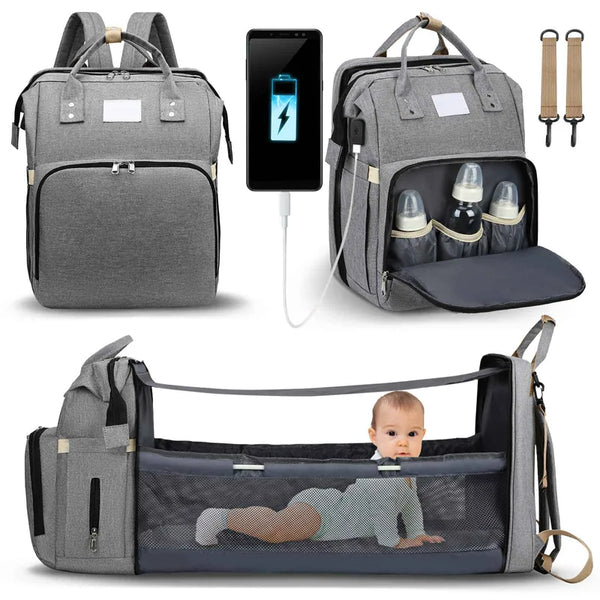 Elevate Your Parenting Game with Our Stylish Diaper Bag Backpack