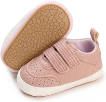 Load image into Gallery viewer, Baby Shoes Boys Girls Infant Sneakers Non-Slip Rubber Sole Toddler Crib First Walker Shoes